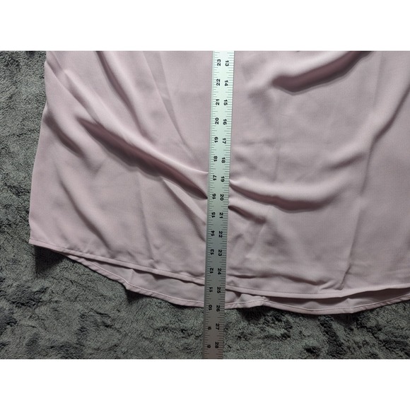 Heyson Short Sleeve Blouse Women's Size Large Purple - Picture 6 of 10